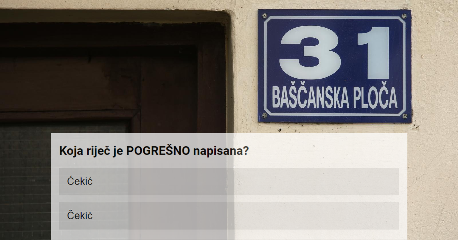 Vijerujete da rasturate Hrvacki jezik? Dokažite u ovom jednostavnom testu pismenosti