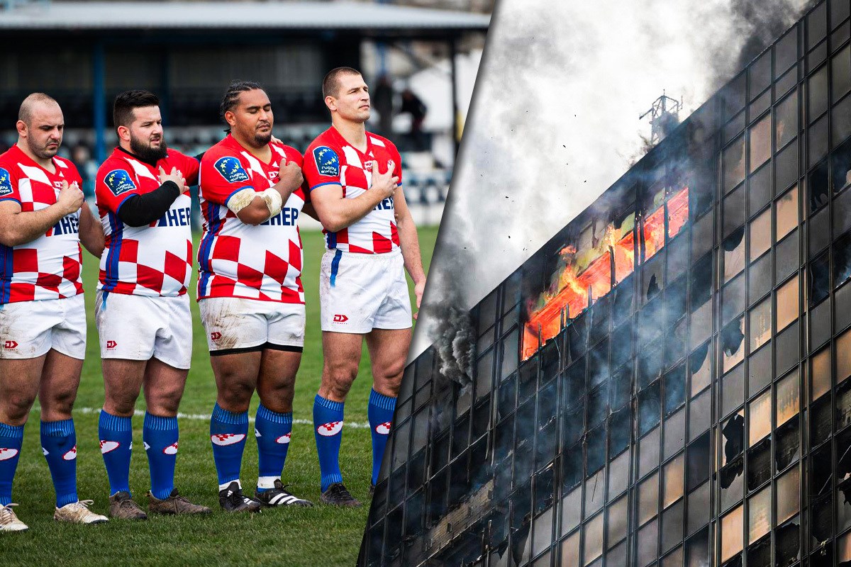 Hrvatski ragbijaški savez pretrpio veliku štetu u Vjesniku: Izgorjelo nam je sve