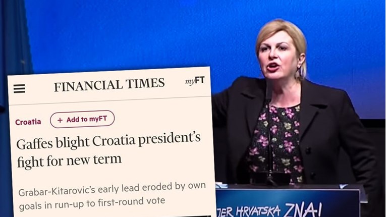 Čak i Financial Times piše o Kolindinom sramoćenju, pročitajte