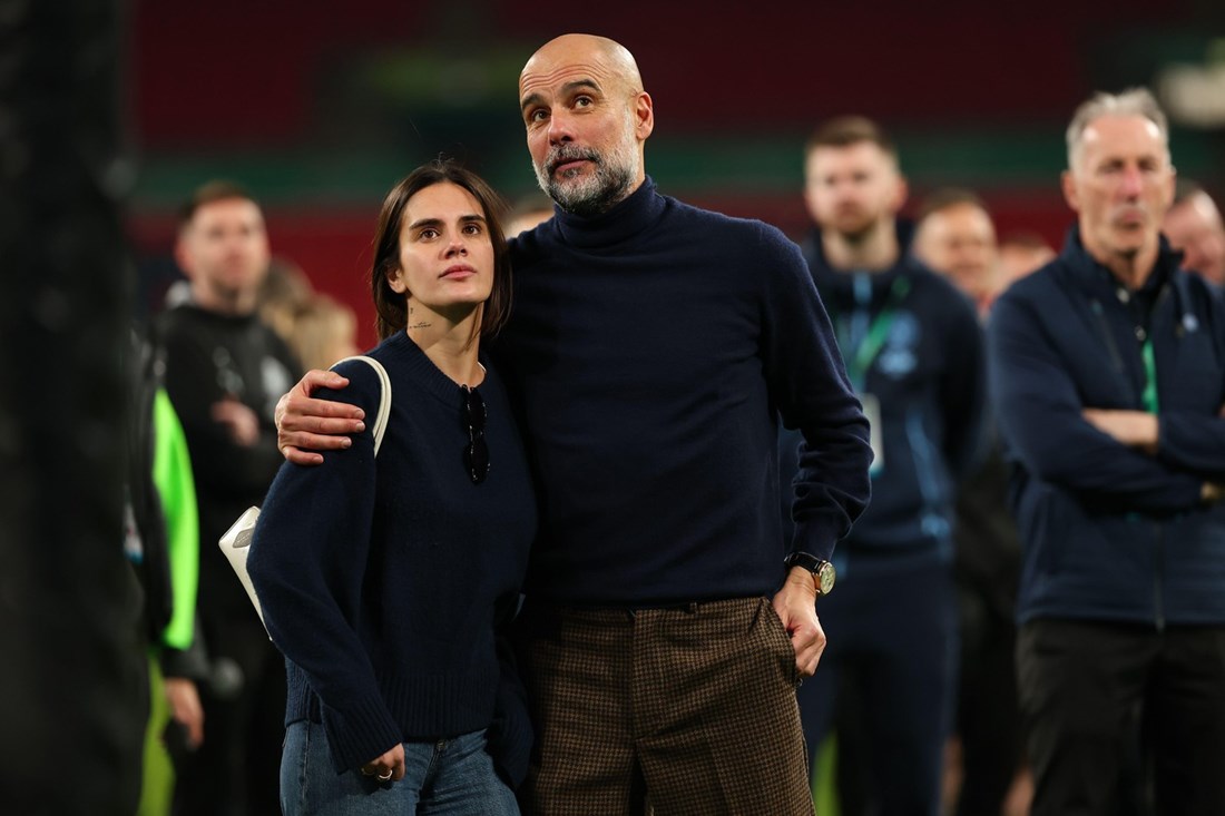 Guardiola na Wembleyju slavio s kćeri Marijom (24)