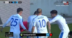 VIDEO Senijad Ibričić dobio izravni crveni karton nakon gužve s Dujom Čopom