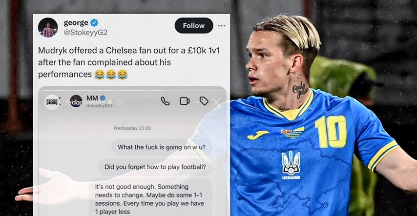 Chelseajeva zvijezda se svađa na Instagramu: "Ti protiv mene, u 10 tisuća funti"