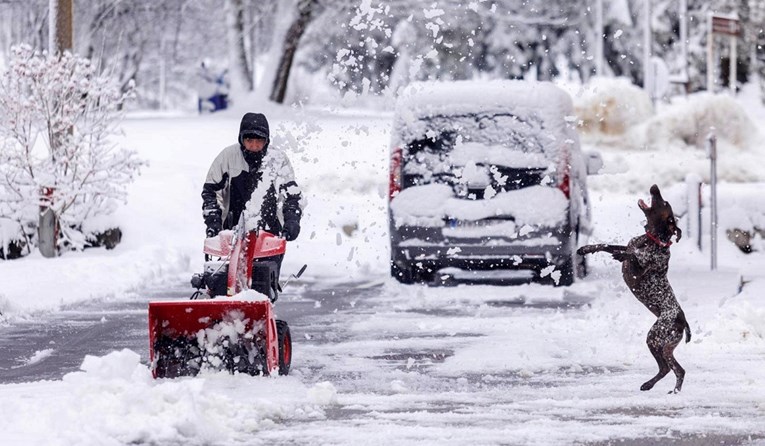 DHMZ izdao posebno upozorenje. Stiže snijeg, u dijelu zemlje će pasti preko 50 cm