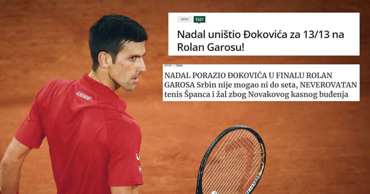 Srpski mediji: Što se dogodilo s najboljim igračem svijeta?