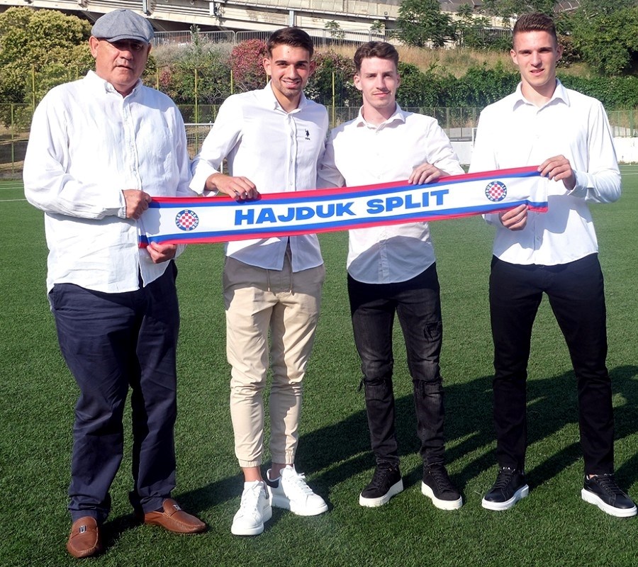 Hajduk potpisao ugovore s tri talenta