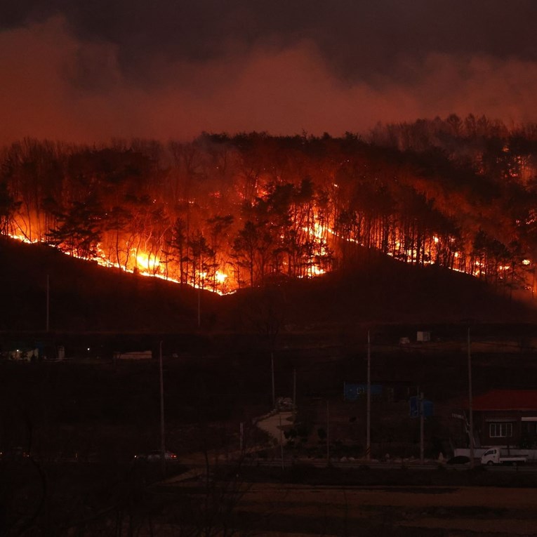 VIDEO Hara jedan od najgorih požara u povijesti Južne Koreje, 26 je ljudi poginulo