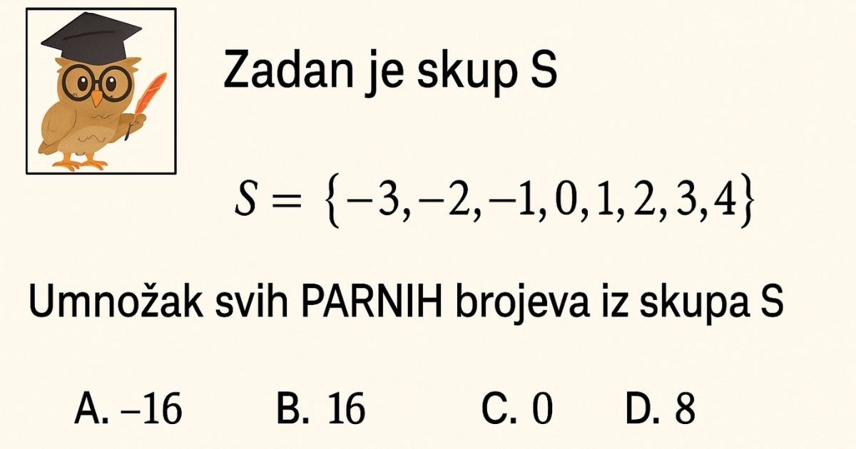 Matematički zadatak za šesti razred osnovne škole zbunio Hrvate. Znate li rješenje?