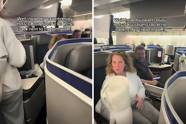 Roditelji letjeli u prvoj klasi 10 sati. Ljudi iznenađeni gdje su sjedila njihova djeca