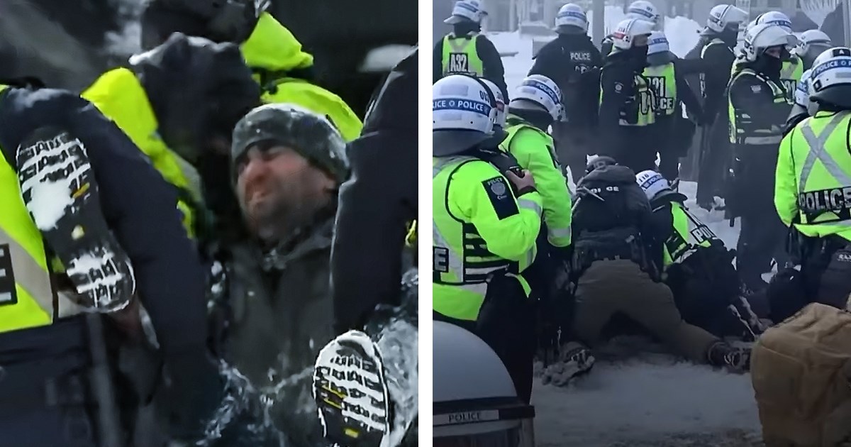 Kanada je razbila blokadu kamiondžija metodama koje podsjećaju na Rusiju i Kinu