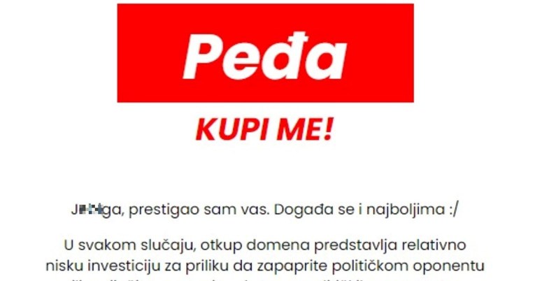 Netko je zakupio domenu rijekepravde.hr pa poslao poruku Grbinu i Plenkoviću