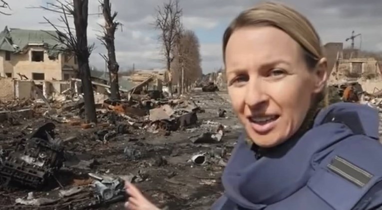 VIDEO Britanska novinarka iz Buče: Ovo je totalno uništenje