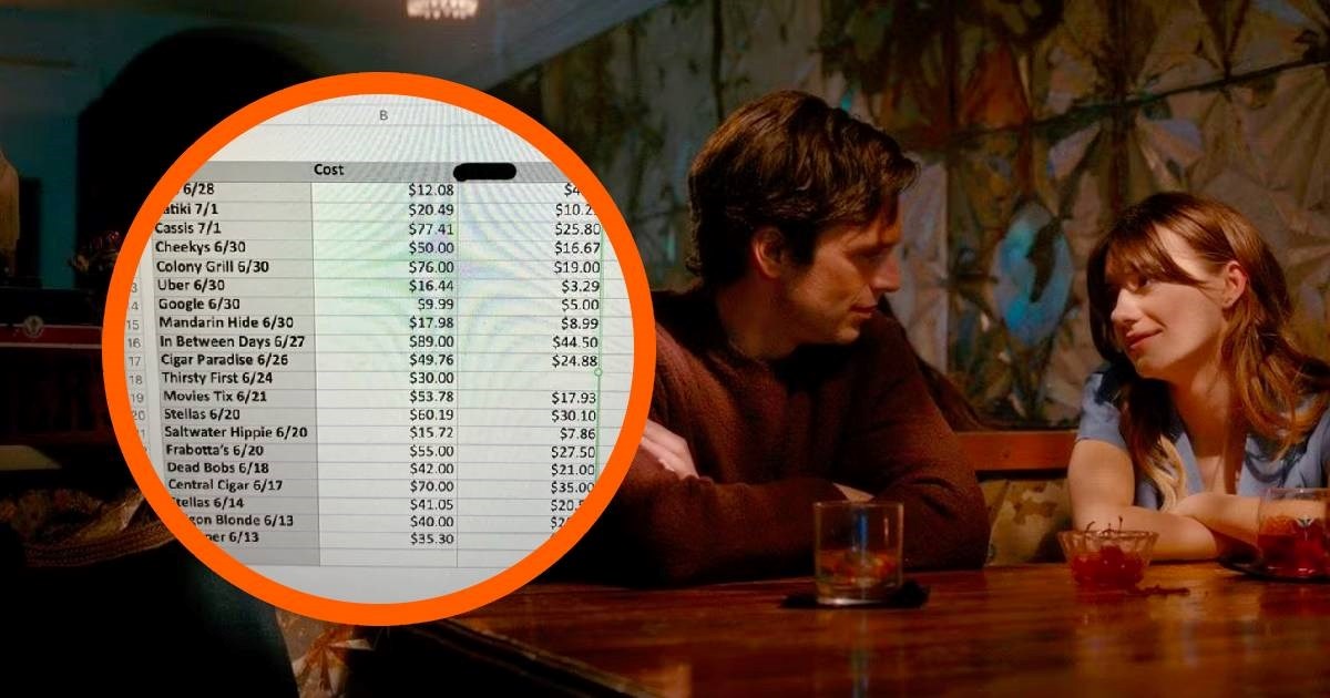 Dečko poslao djevojci Excel tablicu s troškovima spojeva: "Duguješ mi 215 eura"