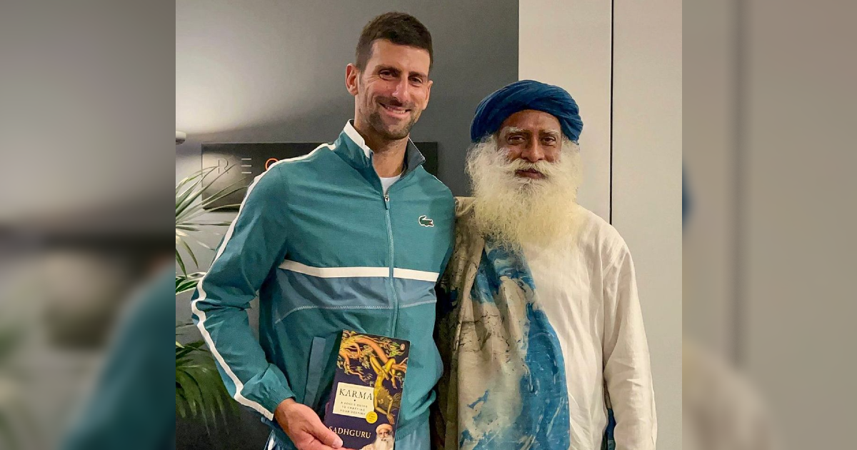 Novak Đoković fotkao se s indijskim guruom, ovaj mu poželio sreću u mečevima