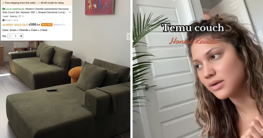 Kupila je kauč na Temuu za 500 eura, pogledajte što joj je stiglo