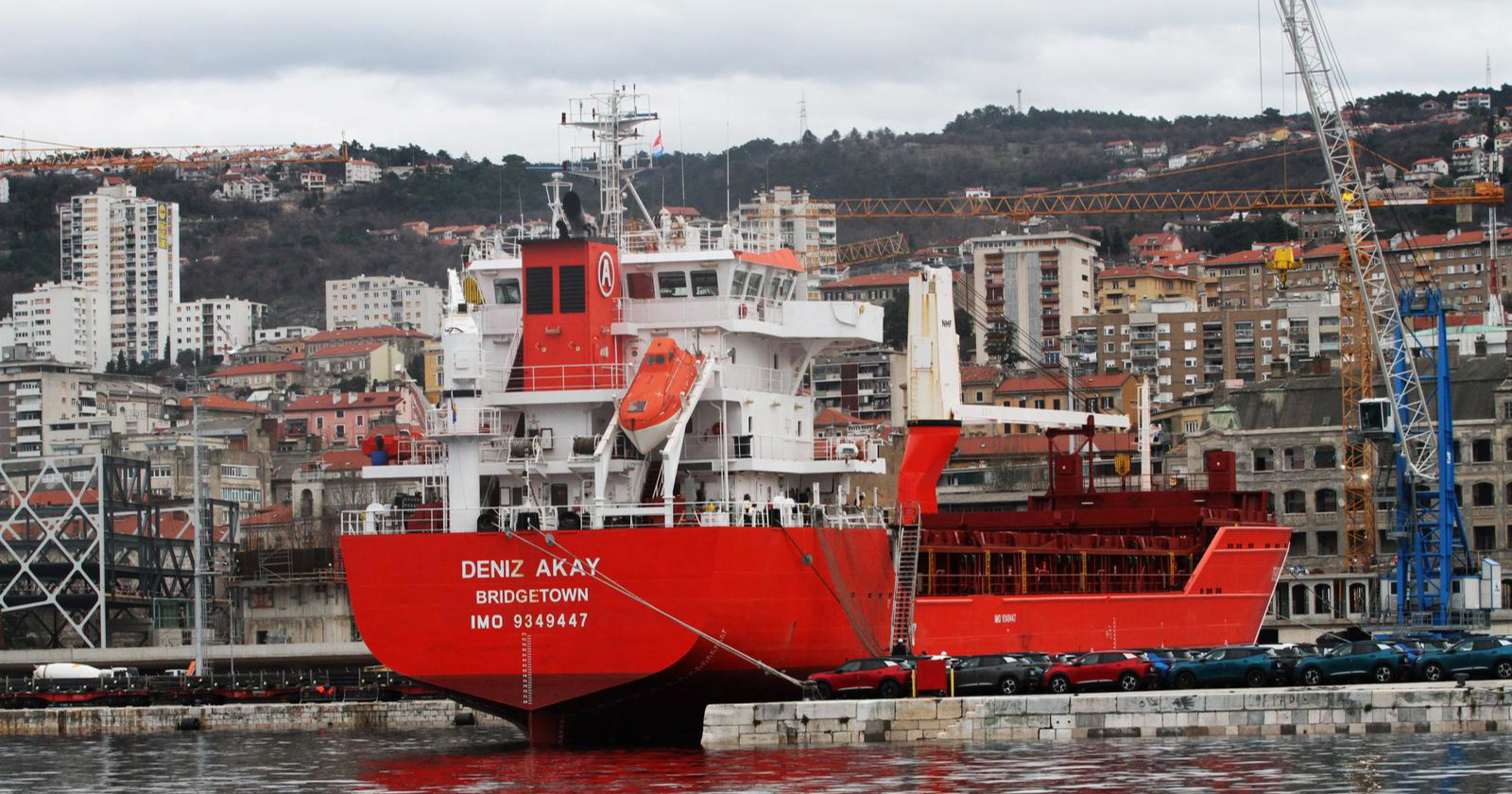 Turski brod koji je udario u Titov Galeb upravo isplovio iz riječke luke