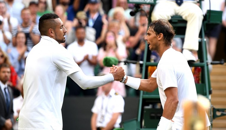 Spektakl na Wimbledonu: Nadal u ludom meču izbacio Kyrgiosa