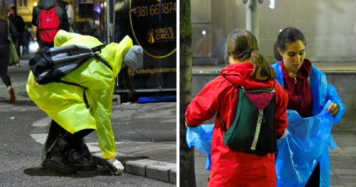 Studenti nakon velikog prosvjeda u Beogradu sami počistili ulice