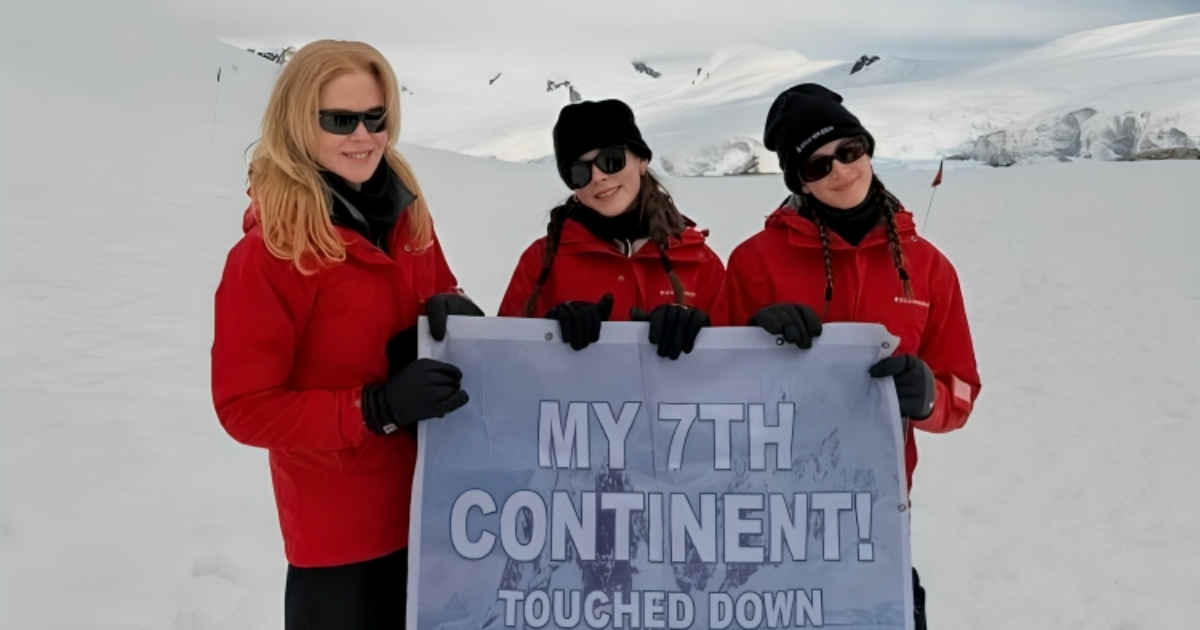 Nicole Kidman s kćerima otputovala na Antarktiku: "Avantura života"