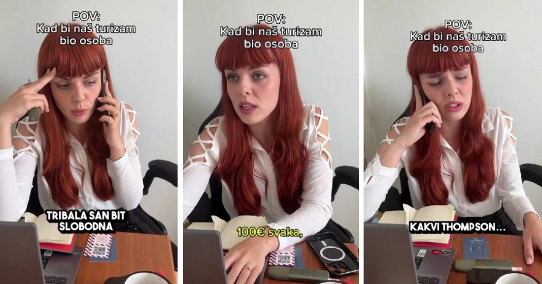 Bračanka prikazala kako bi hrvatski turizam izgledao kao osoba. Video je hit