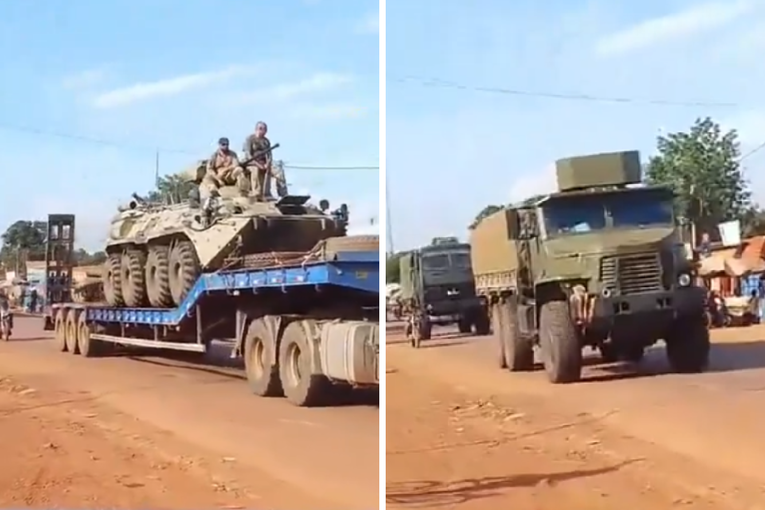 Ruski brod pod sankcijama dostavio oklopnjake u Mali