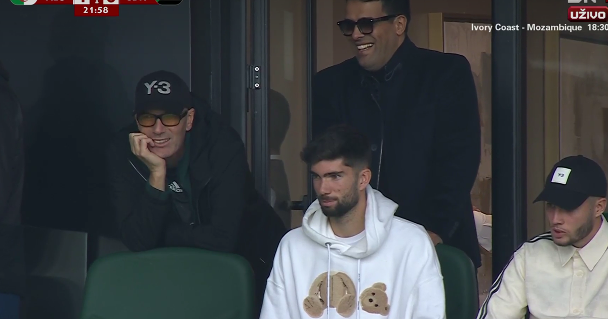 Zidane došao gledati sina na Afričkom kupu nacija. Poslušajte reakciju publike