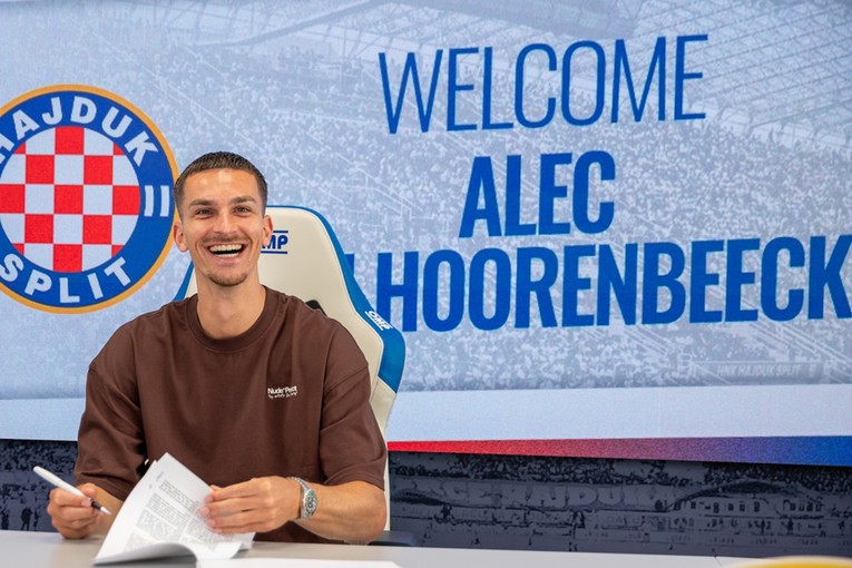 Alec van Hoorenbeeck novi je igrač Hajduka