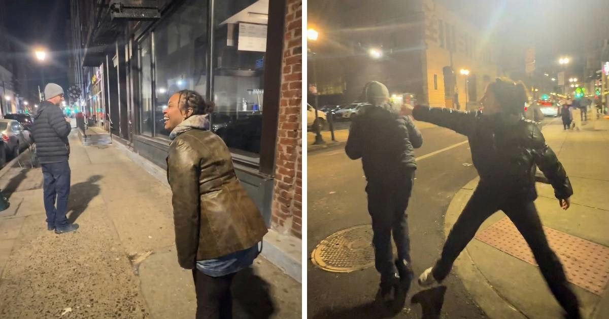 Tip pratio ženu na ulici po noći. Nije prošao dobro 😅