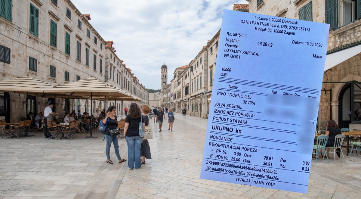 The worst June so far for Dubrovnik: Check out coffee prices on Stradun