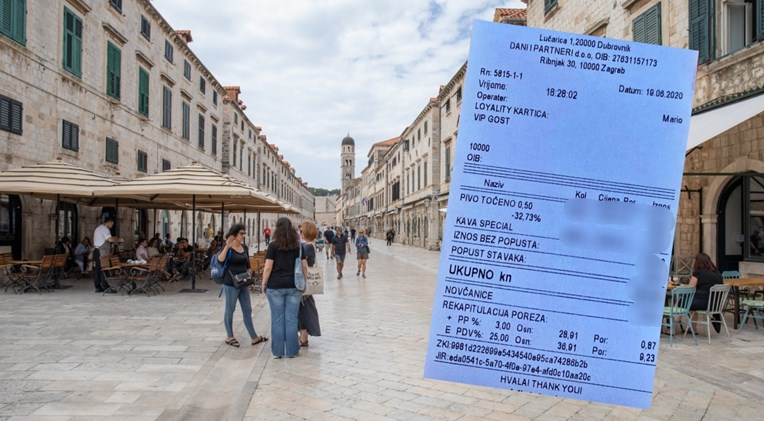 Pogledajte koliko košta kava na Stradunu krajem najgoreg lipnja koji Dubrovnik pamti