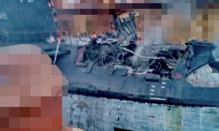 FOTO Pojavile se slike uništene ruske podmornice