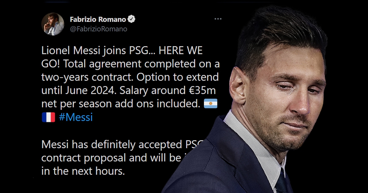 Romano: Messi se dogovorio s PSG-om. Evo koliko će zarađivati