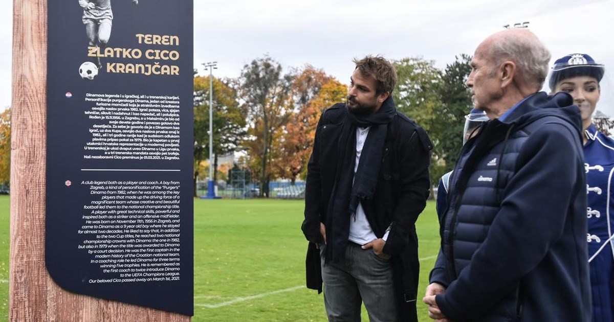 VIDEO Niko Kranjčar održao emotivan govor na otkrivanju spomen-ploče Cici