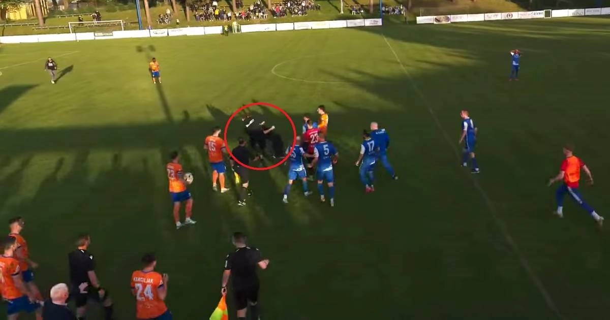 Prekinuta utakmica 4. hrvatske lige. Navijači napali fizioterapeutkinju i trenera?