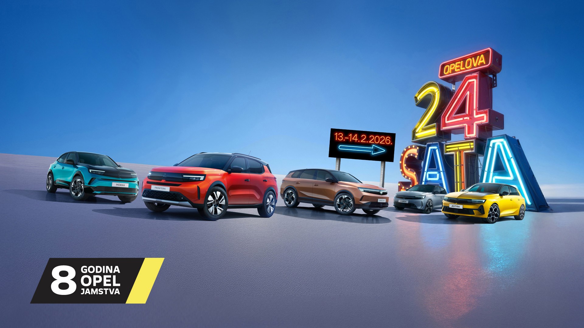 Legendarna Opelova 24 sata donose popuste na osobna i gospodarska vozila