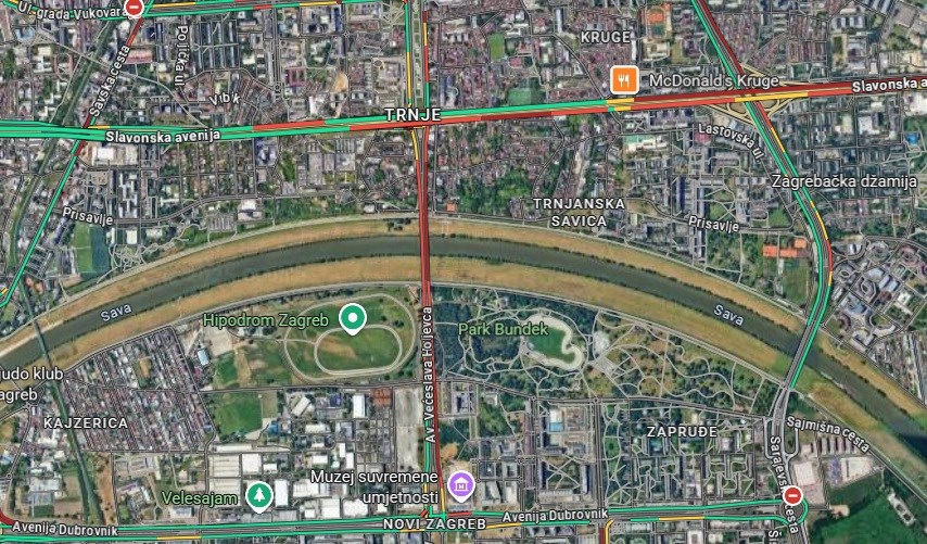 Došlo do prometnog kolapsa između Novog Zagreba i centra