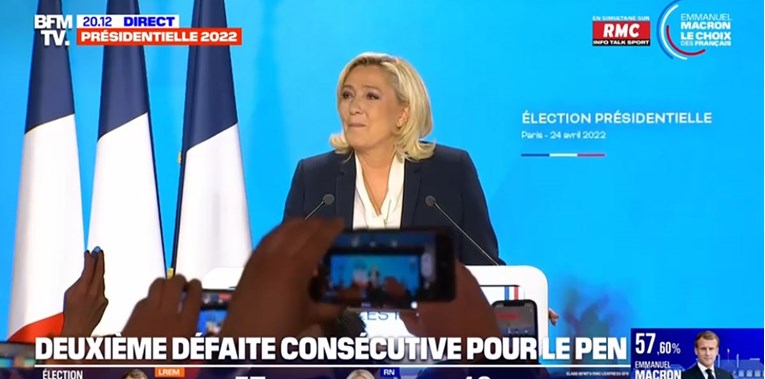 VIDEO Obratila se Marine Le Pen: Ne napuštam politiku, ostajem