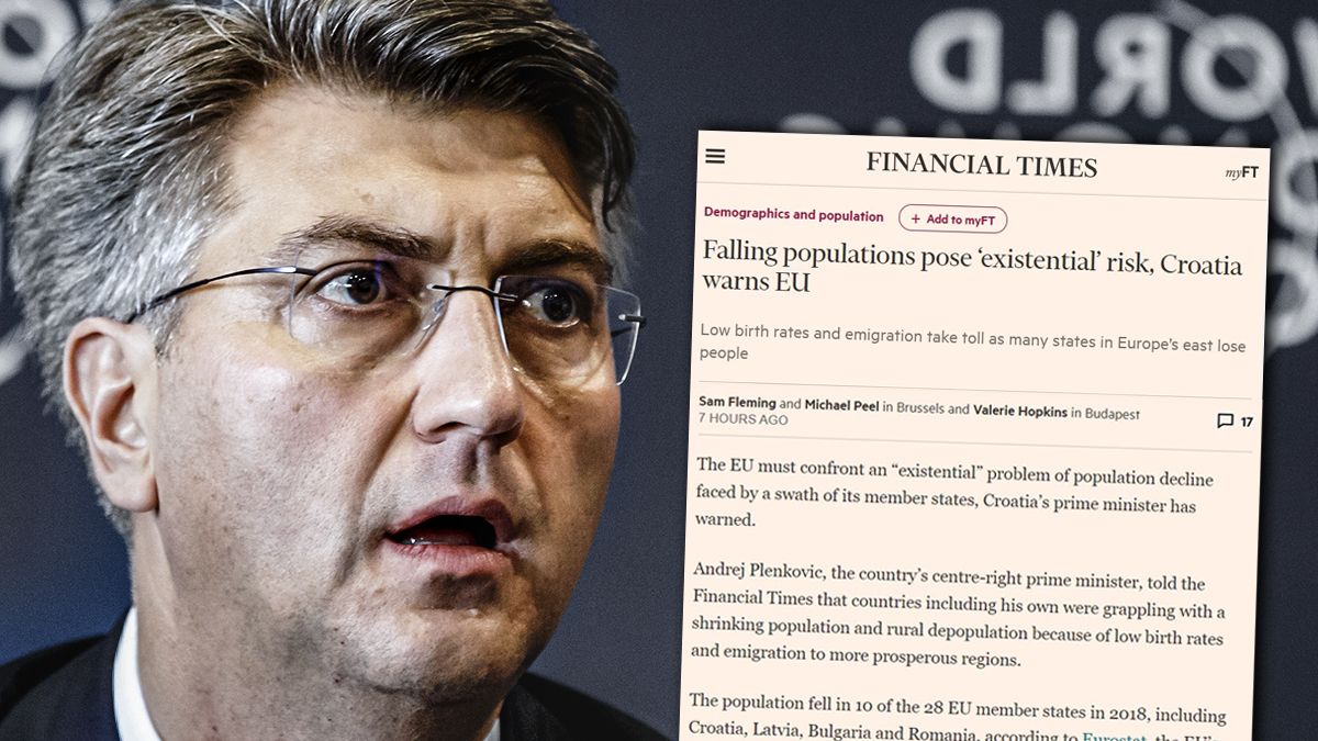 Plenković priznao: Svake godine gubimo cijeli grad, ovo je egzistencijalna kriza