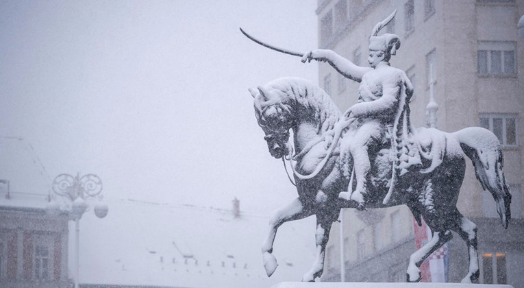 FOTO Ovako jutros izgleda centar Zagreba