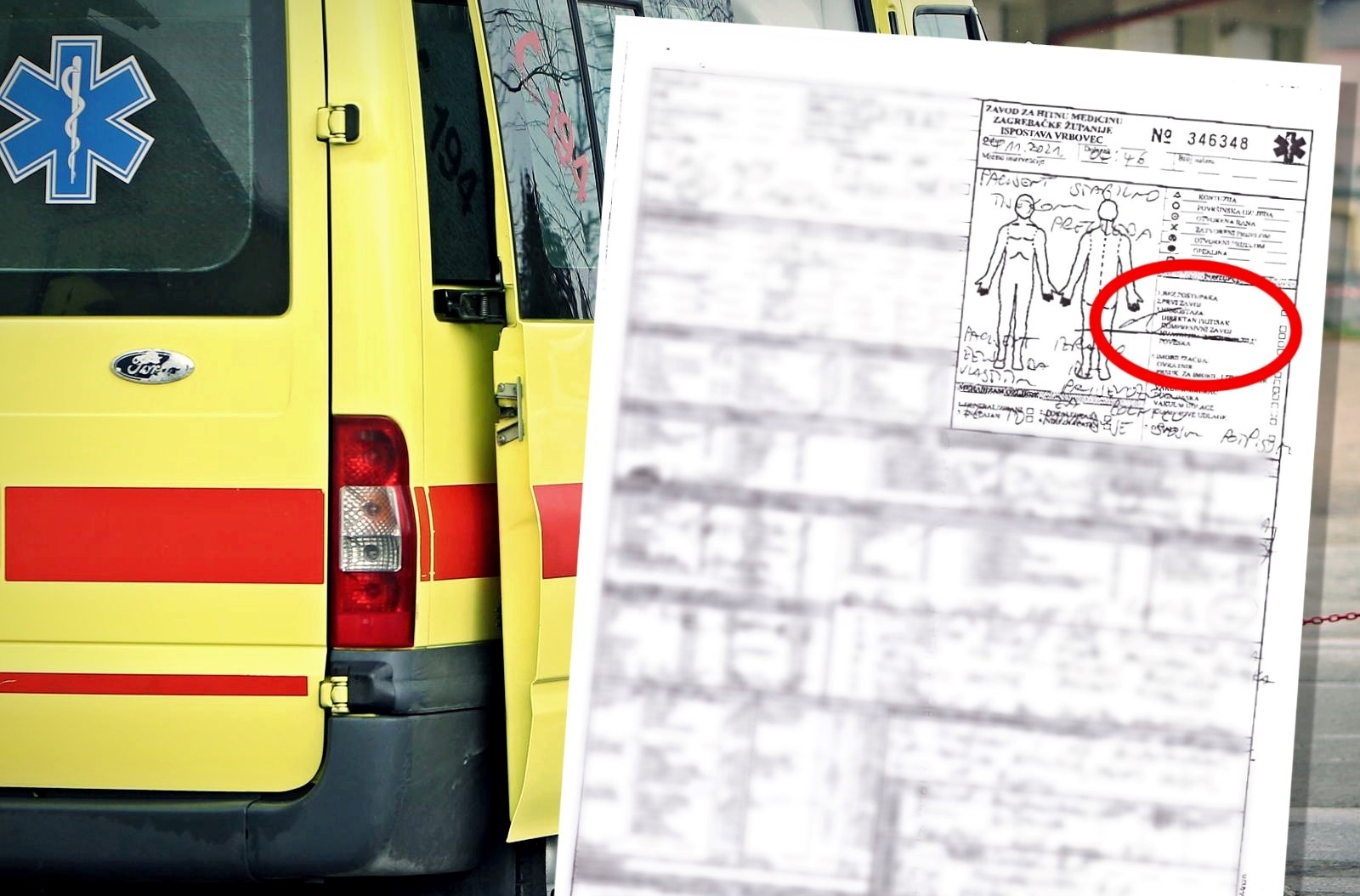 Širi se priča da je hitna odbila voziti zaraženog u Dubravu. Hitna: Nismo, evo dokaz