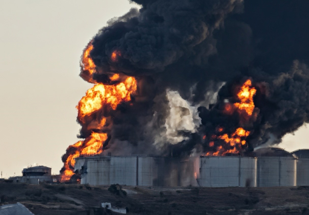 VIDEO Iran pogodio skladište nafte u Omanu