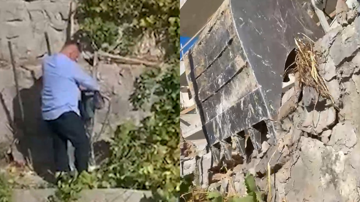 Žestok sukob oko zida u Splitu. Doktor se onesvijestio, poduzetnik sam uzeo pikamer