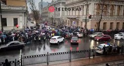 VIDEO Antivakseri blokirali promet u Kijevu