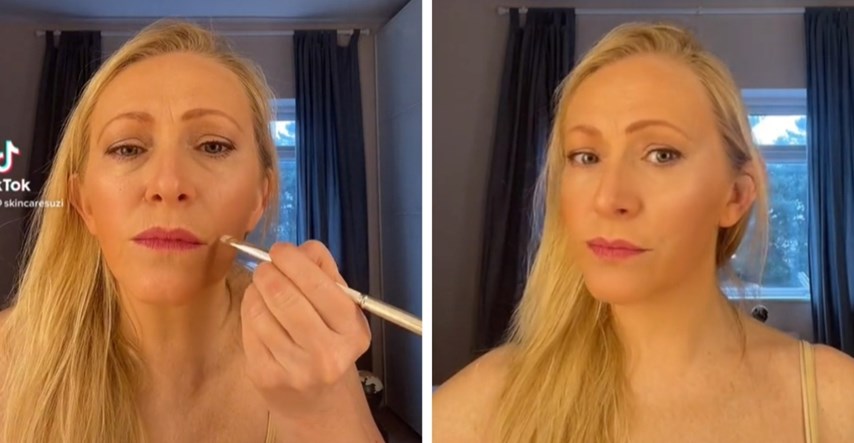 Žena oduševila trikom koji traje manje od minute, a stvara efekt zategnutog lica
