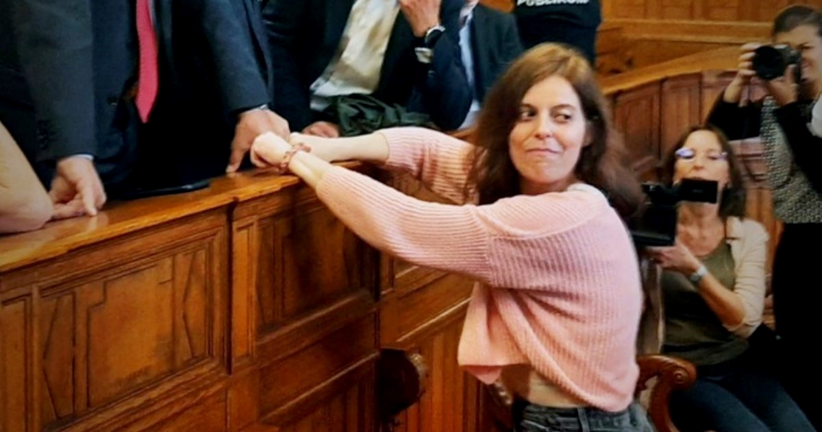 Talijanska antifašistica optužena za napad puštena iz mađarskog zatvora