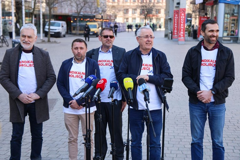 Sindikati danas prosvjeduju u Zagrebu