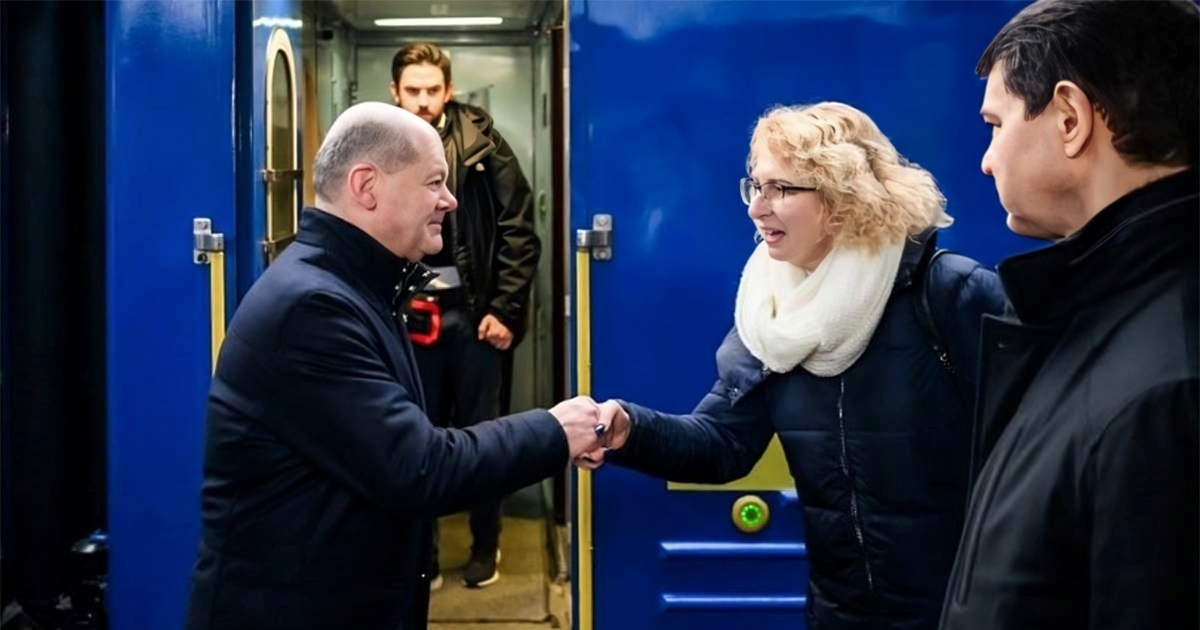 VIDEO Scholz posebnim vlakom stigao u Kijev, najavio veliku isporuku oružja