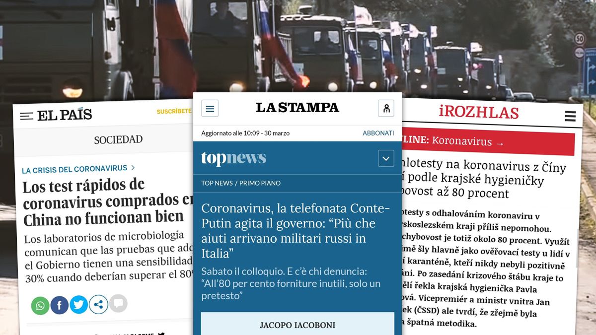 Šalju li Kinezi i Rusi beskorisnu pomoć širom Europe?
