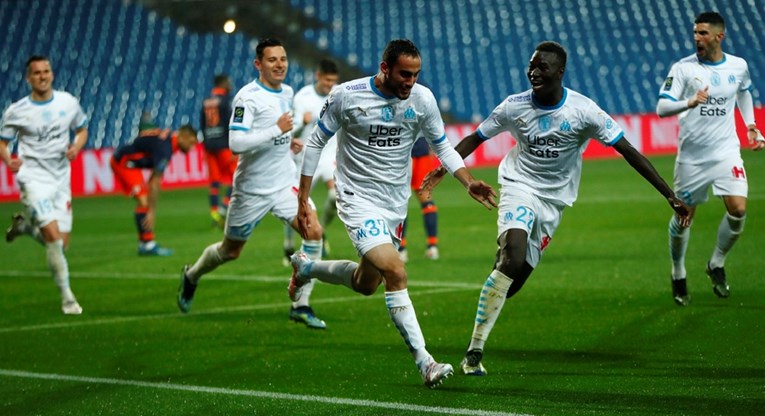 Marseille kod Montpelliera gubio 2:0 pa pobijedio, susret bio prekinut zbog navijača