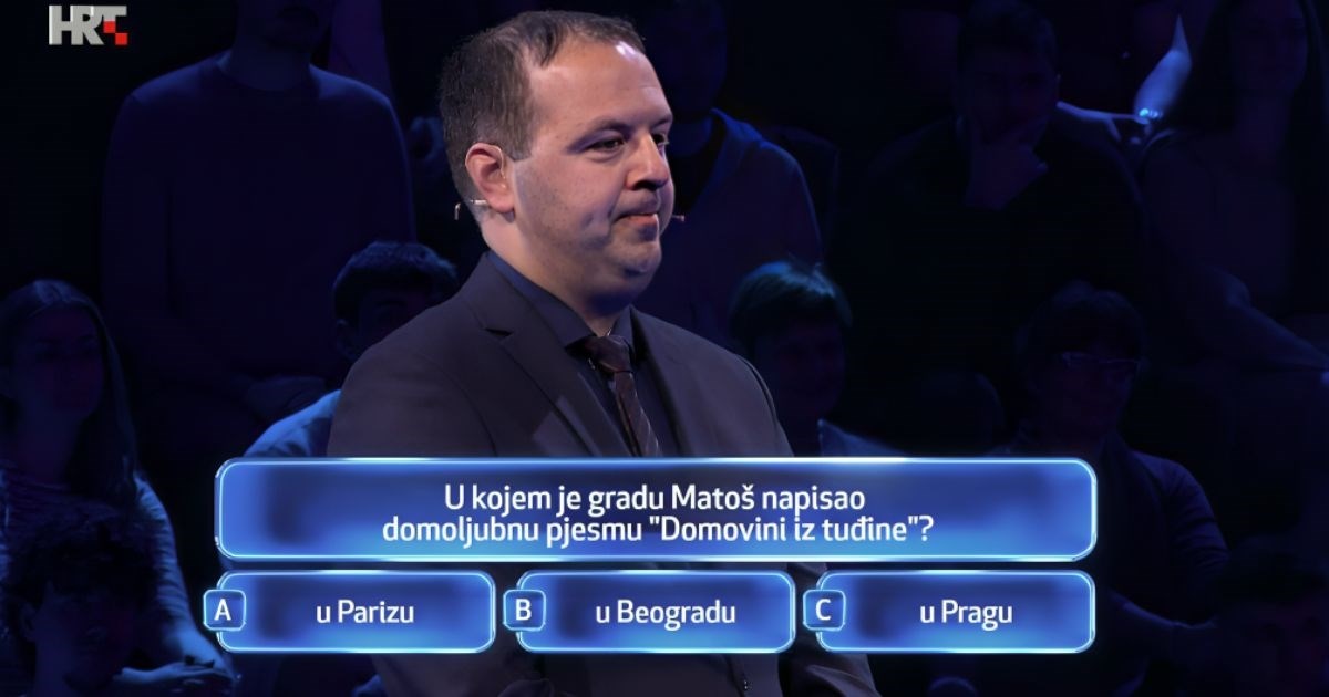 Na ovim pitanjima je Frane u Superpotjeri osvojio 20.000 eura. Kako biste vi prošli?