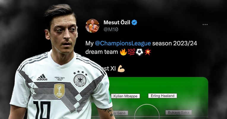 Ovo je Özilova idealna momčad Lige prvaka za ovu sezonu. U njoj je i Hrvat